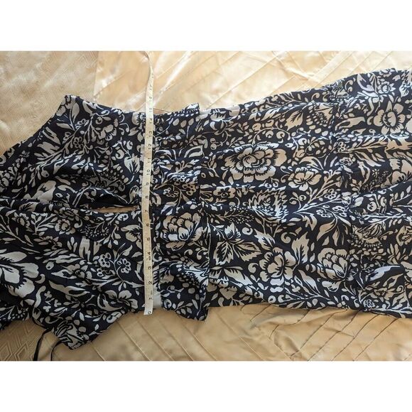 outerknown Bailey maxi dress marine Waverly floral print sz 8 nwt - Picture 8 of 9
